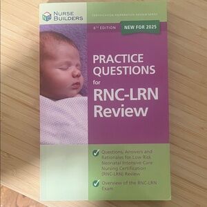 Nurse Builders RNC-LRN Review Book